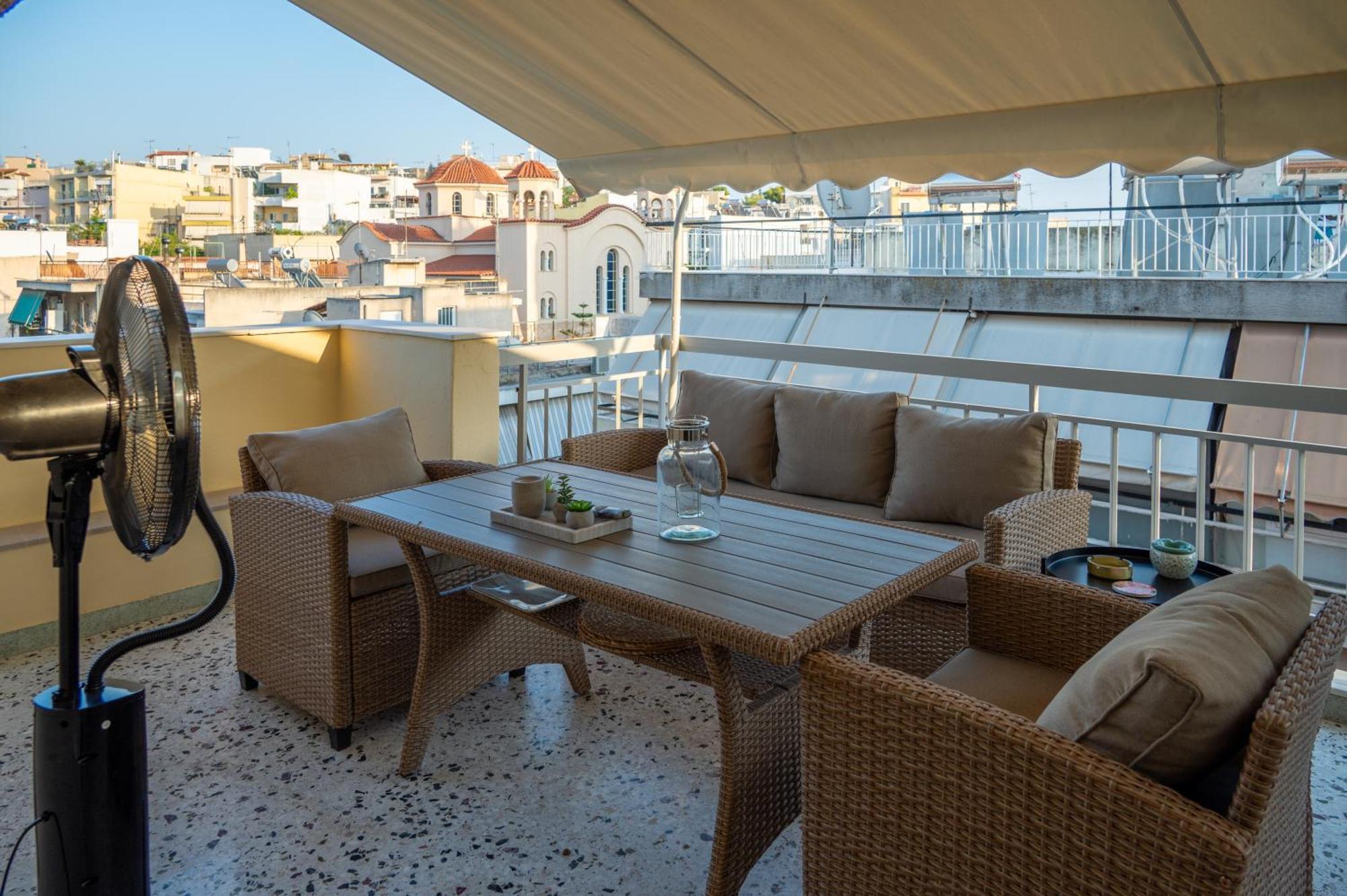 Acropolis Terrace View Apartment เอเธนส์ ภายนอก รูปภาพ
